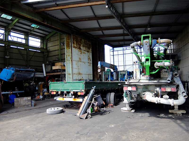 大型車両全般の車両販売・修理・買取